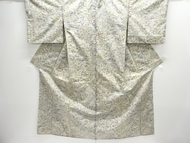 Japanese Kimono / Tsumugi Omeshi Silk